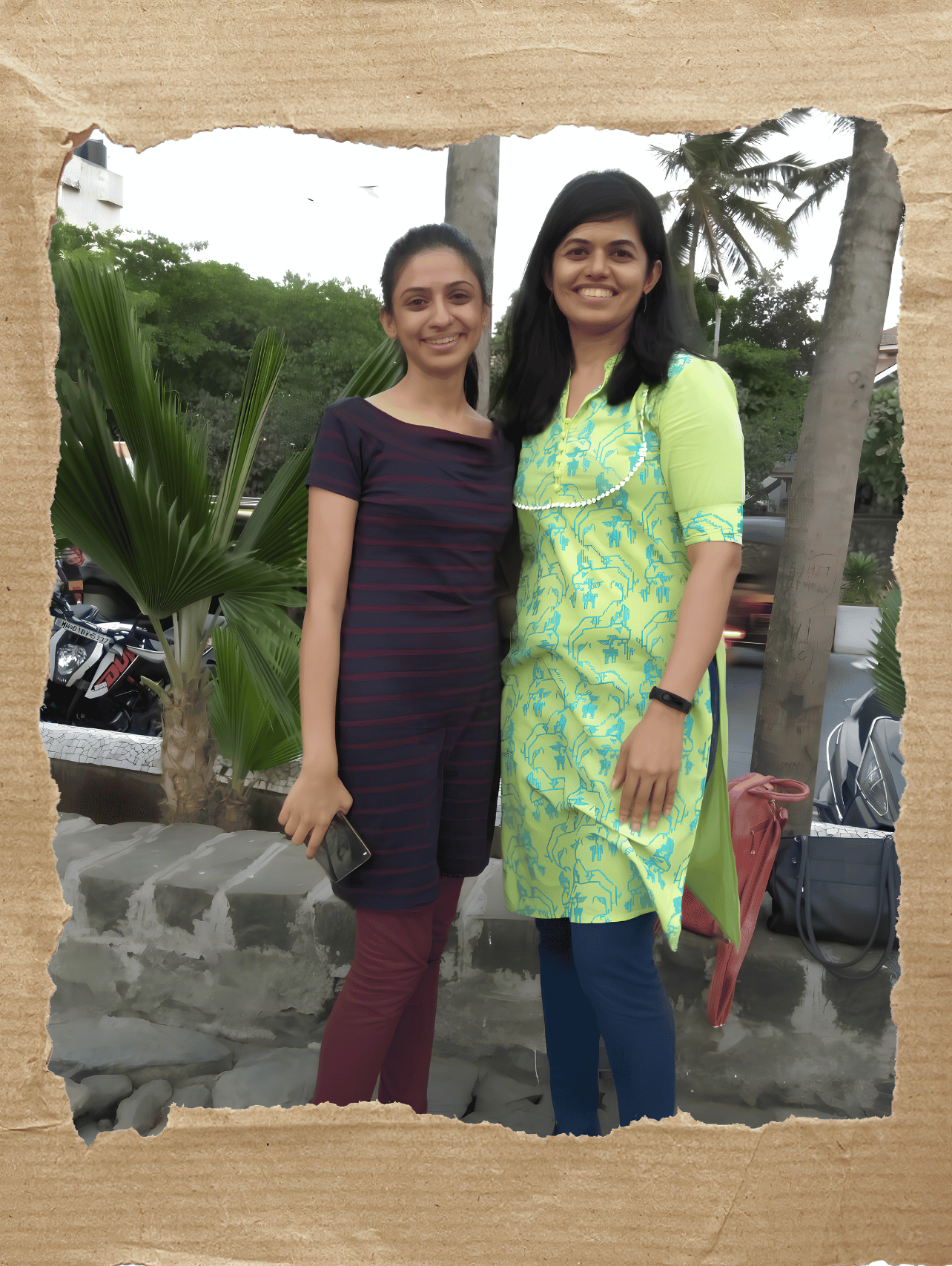 Neelam working with Gauri Murthy